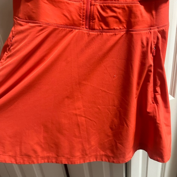 Athleta Venture Out Dress, Vermilion Orange, Sz 8, Sporty, Pickleball - Picture 2 of 11